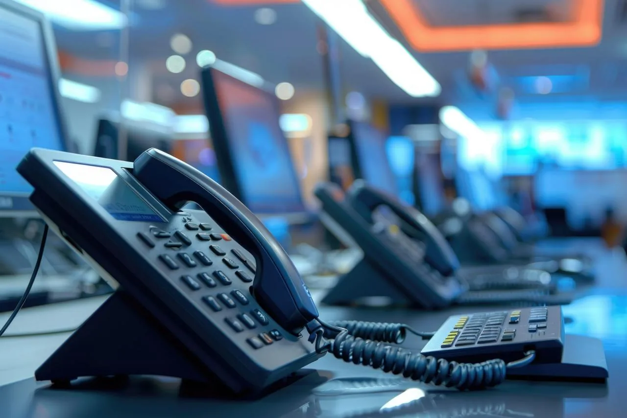 VoIP phone system integrated with business software