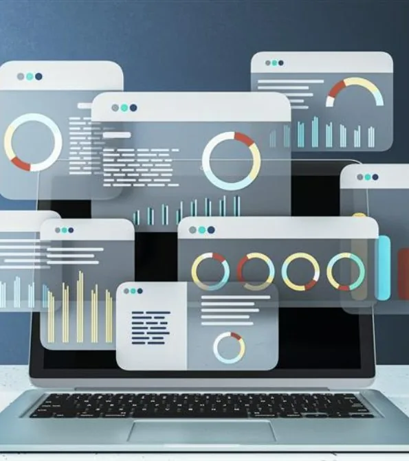 Custom business reporting dashboard with live KPIs